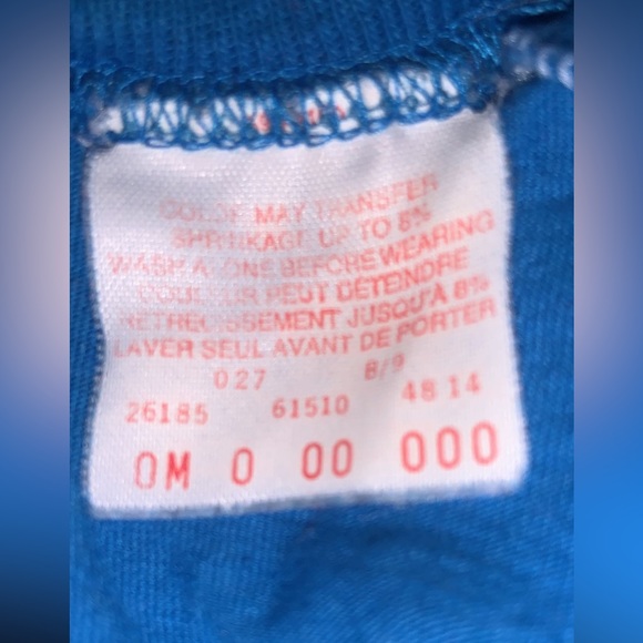 Vintage LEVIS slightly worn retro blue branded tee!! - Picture 5 of 5